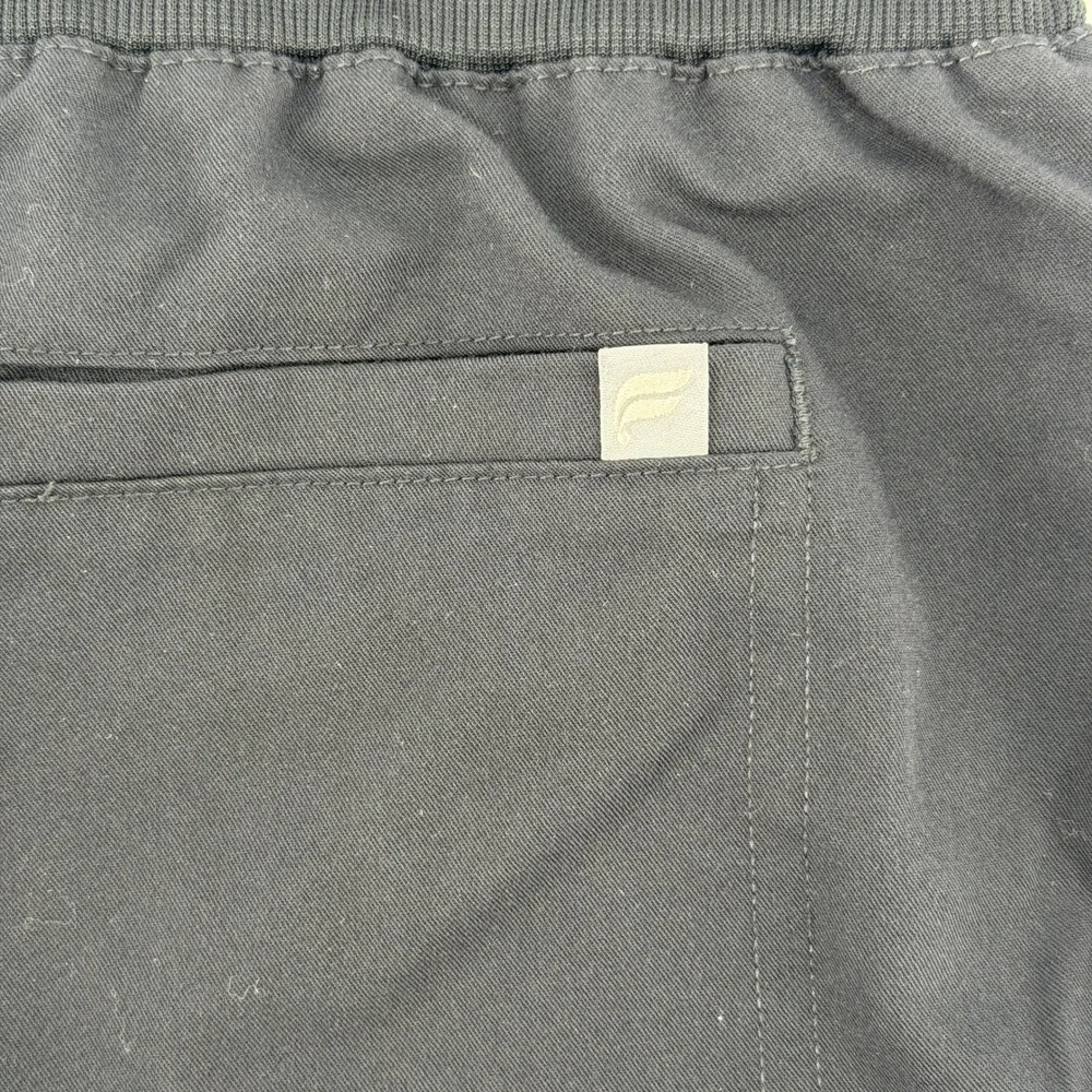 Fabletics Cargo Joggers Women M Black Multi-Pocket Utility Drawstring Athleisure